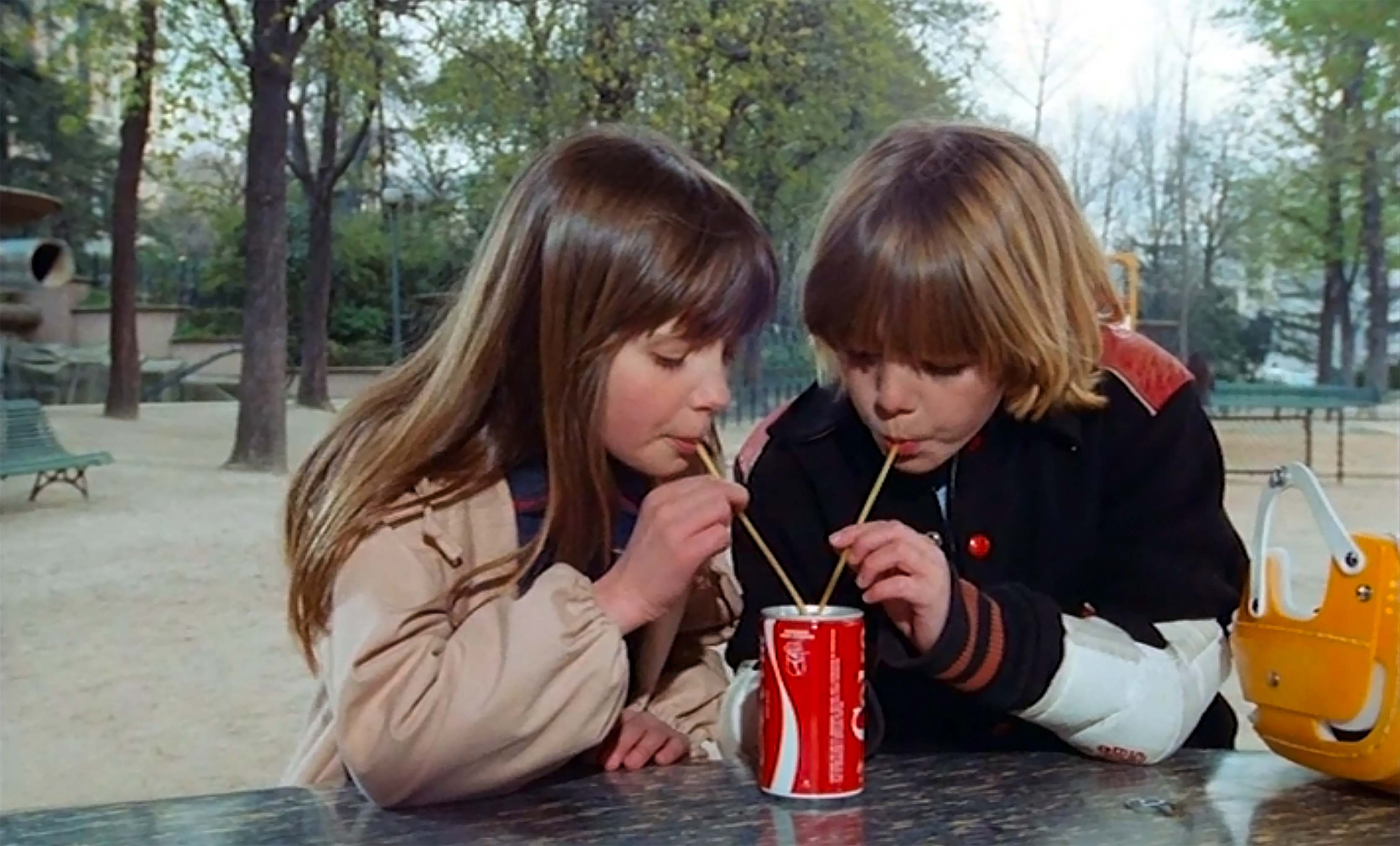 Szene aus dem Film Trocadéro Bleu Citron (1978), heute.