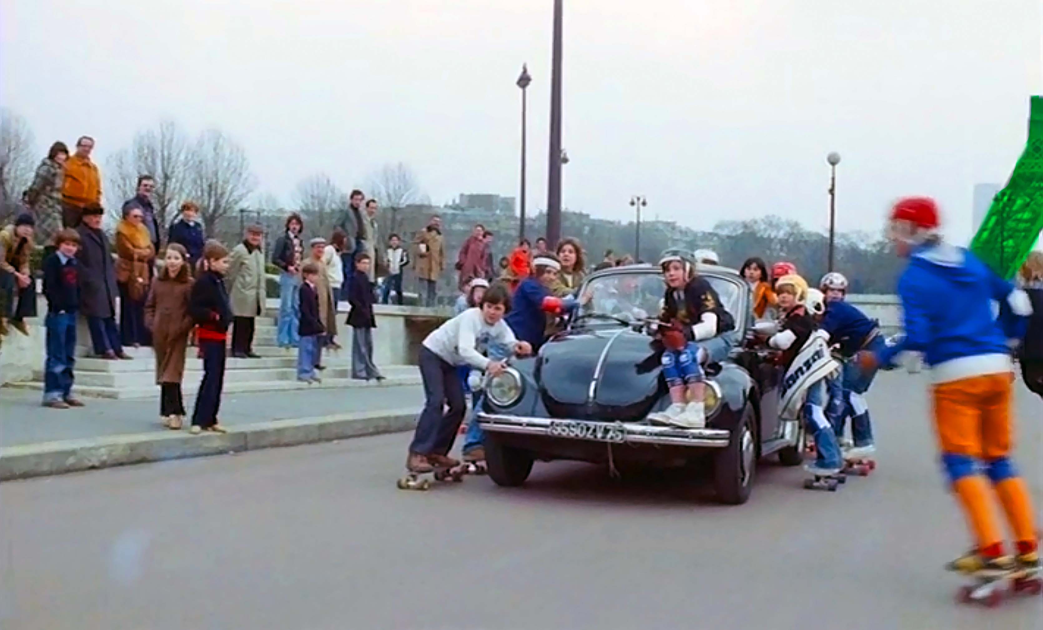 Der Eiffelturm im Film Trocadéro Bleu Citron (1978).