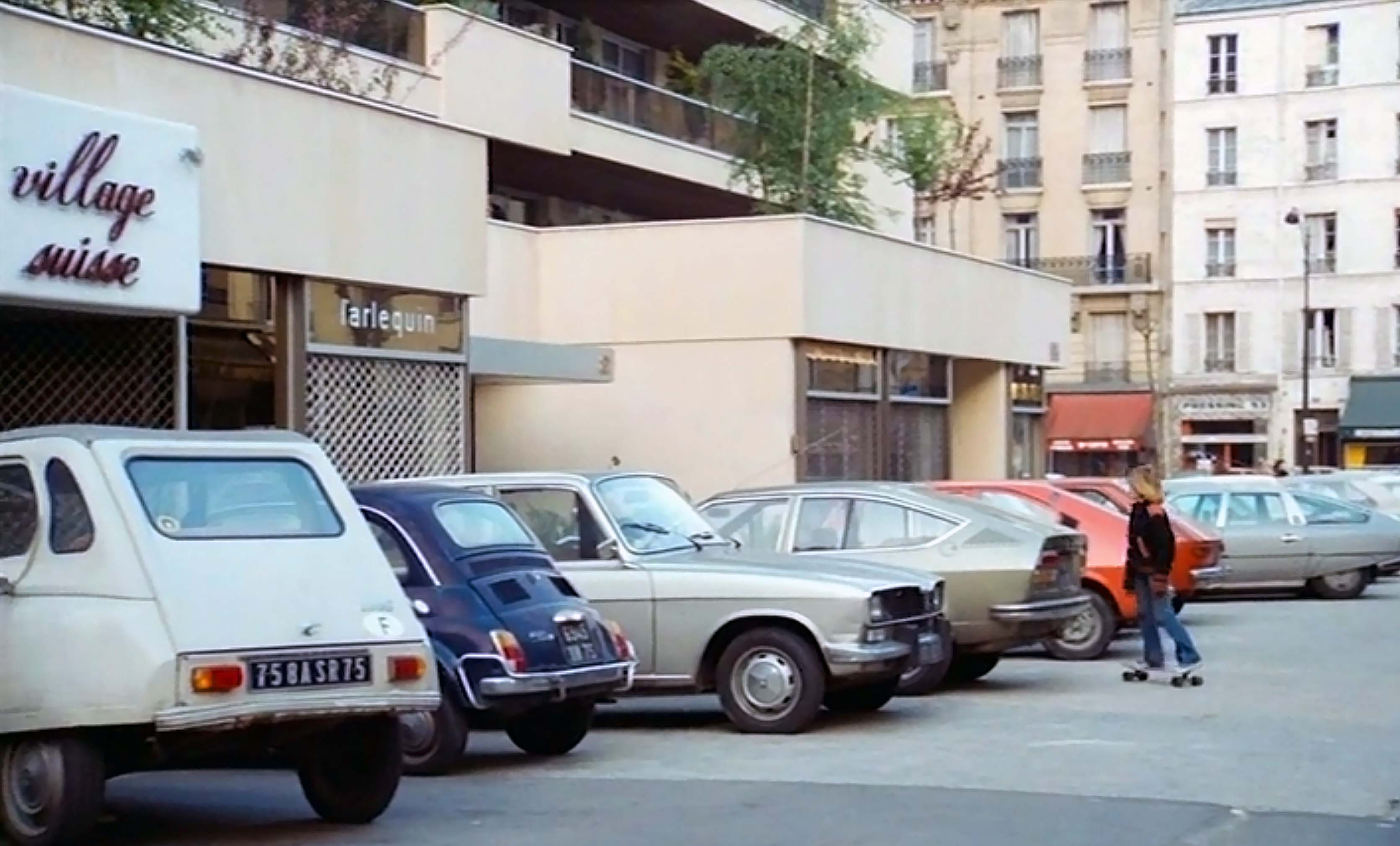 Drehort des Films Trocadéro Bleu Citron (1978).